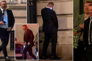 有失文明！曼联名宿鲁尼酒后在街头小便 或面临罚款