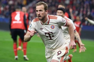 C罗双响+创3大纪录！凯恩超姆巴佩加冕本赛季五大联赛第一 射手