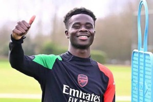 欧冠迎战皇马前，阿森纳传来好消息：萨卡伤停4个月满血归来